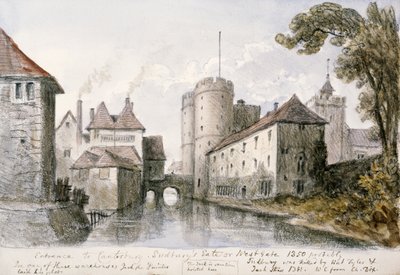 "Entrance to Canterbury" av William Crotch av Unbekannter Künstler