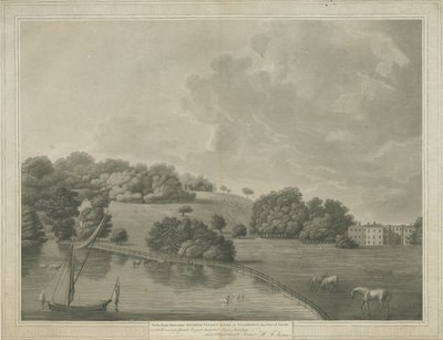 Enville Hall: akvatintgravyr och [?1800-talet] av Unbekannt