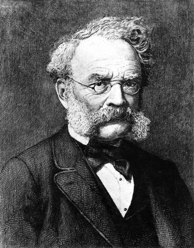 Ernst Werner von Siemens, tysk elektroingenjör och uppfinnare, ca 1880 av Unbekannt