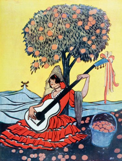 "Españolada", All Things Spanish, av Francisco Sancha, från La Sfera av Unknown