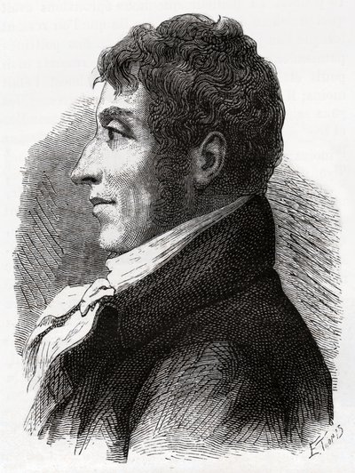 Etienne Gaspard Robert. av Unbekannter Künstler