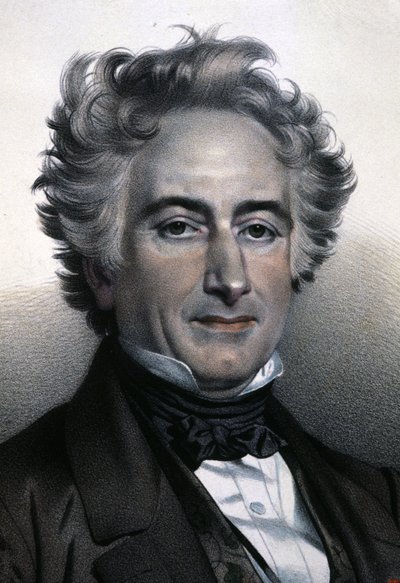 Eugene Chevreul, ca 1830 - 1840 (gravyr) av Unbekannter Künstler