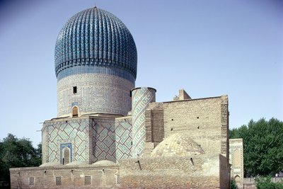 Exteriör från öst, Timuridperioden, ca 1403 (foto) av Unbekannt