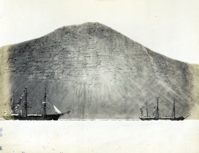 Fast från isflaket, under Cape Prescott, Franklin Pierce Bay (Kanada) av Unbekannter Künstler