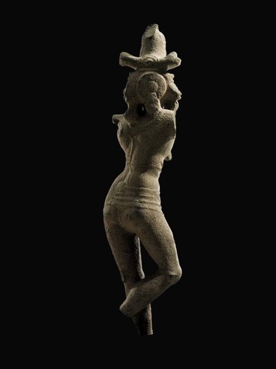 Figur av Venugopala, södra Indien, sen Chola/tidig Vijayanagar-period, sent 1200-/tidigt 1300-tal av Unbekannt