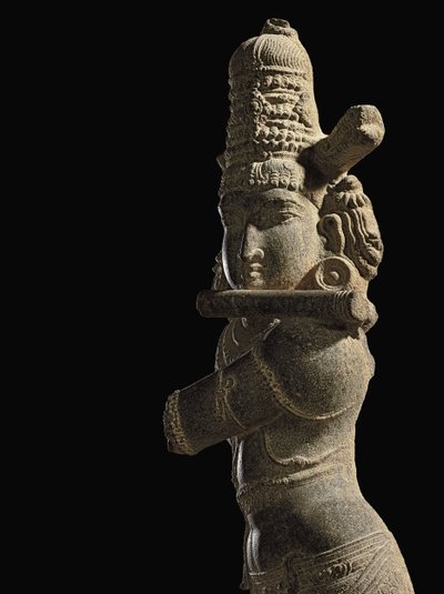 Figur av Venugopala, södra Indien, sen Chola/tidig Vijayanagar-period, sent 1200-/tidigt 1300-tal av Unbekannt
