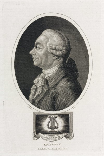 Friedrich Gottlieb Klopstock, tysk poet av Unbekannt