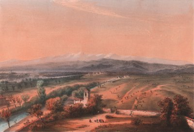 Översikt över slagfältet i Magenta, Lombardiet av William M. Timlin