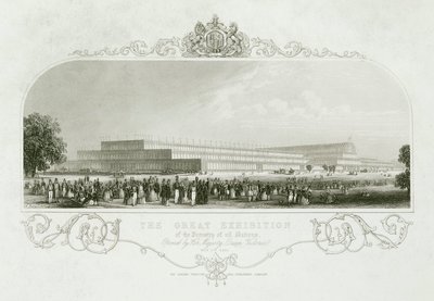 Stora utställningen 1851 The Crystal Palace, London av Unbekannt