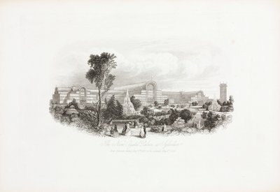 Stor utställning 1851 "The New Crystal Palace at Sydenham" av Unbekannter Künstler