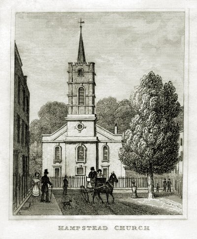 Hampstead kyrka av Unbekannt