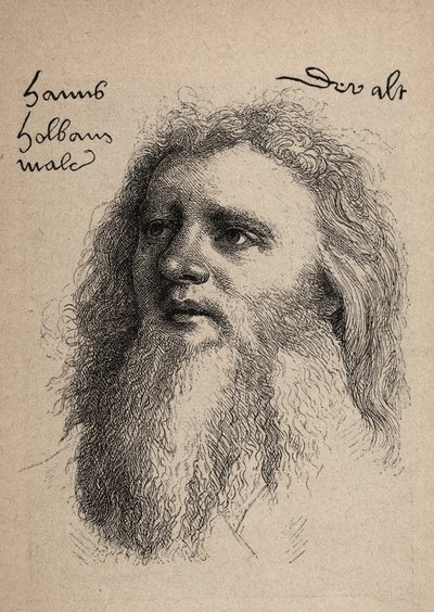 Hans Holbein den äldre 1460-1524 - Självporträtt - Hans Holbein den äldre - Självporträtt. av Unbekannt