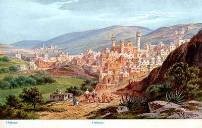 Hebron, Palestina av Unbekannter Künstler
