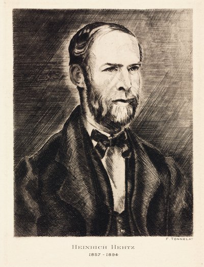 Heinrich Hertz, tysk fysiker, sent 1800-tal av Unbekannt