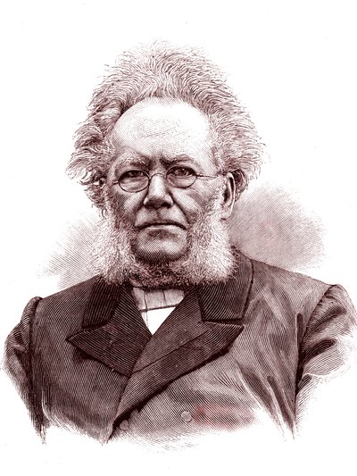 Henrik Ibsen av Unbekannter Künstler