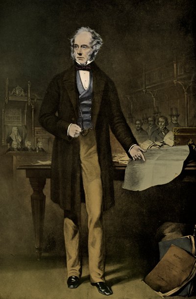 Henry John Temple, 3:e vicomte Palmerston av Unbekannter Künstler