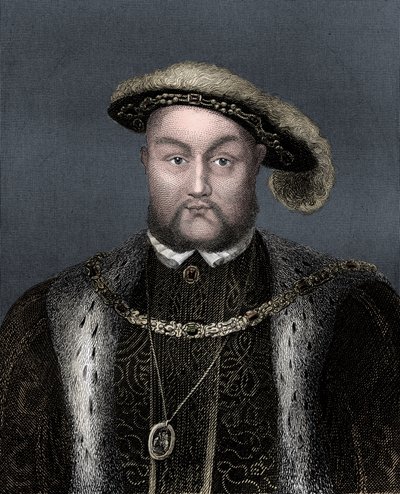 Henrik VIII av Unbekannter Künstler