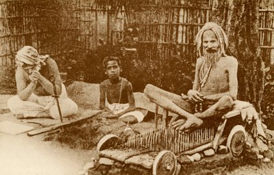 Hinduisk yogi av Unbekannter Künstler