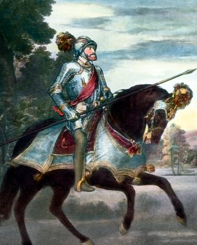 Den helige romerske kejsaren Karl V av Unbekannter Künstler