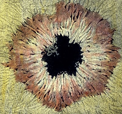 Illustration av en solfläck av Unbekannter Künstler