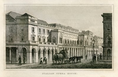 Italienska operahuset, Haymarket av Unbekannt