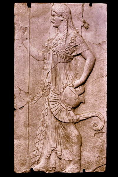 Italien: Arkeologiska platsen Herculanum vid foten av Vesuven: Sacellum of the Four Gods av William M. Timlin