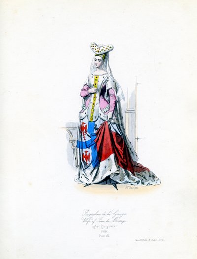 Jacqueline de la Grange av Lancelot Volders