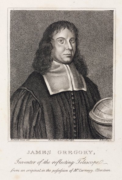 James Gregory, skotsk matematiker, ca 1670 av Unbekannt