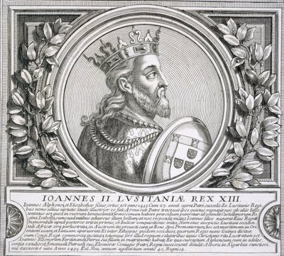 Johannes II av Portugal (litho) av Unbekannt