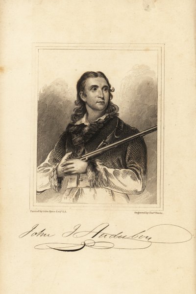 John James Audubon, amerikansk ornitolog, naturforskare och målare av Unbekannt