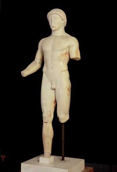 Kouros: den enbente pojken (framifrån - se även 66079) av Unbekannt