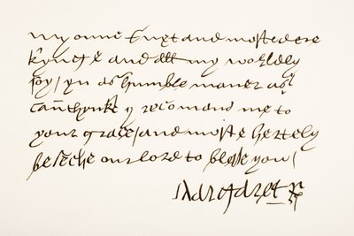 Lady Margaret Beaufort, grevinna av Richmond och Derby, aka Margaret av Lancaster av Unbekannt