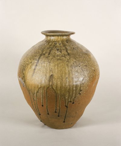 Stor burk, Tamba ware, Muromachi-period, 1400-1500-talet av Unbekannt