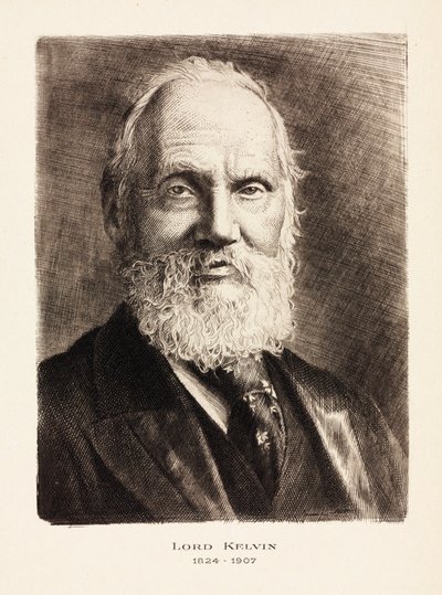 Lord Kelvin, skotsk ingenjör, matematiker och fysiker, ca 1900 av Unbekannt