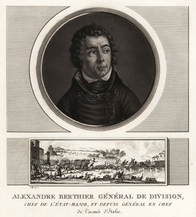 Louis-Alexandre Berthier, prins av Wagram, chef för Italiens armé av Unbekannt