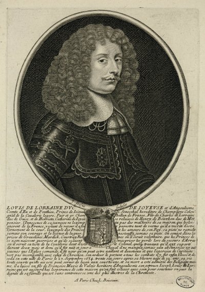 Louis de Lorraine hertig av Joyeuse av Unbekannter Künstler