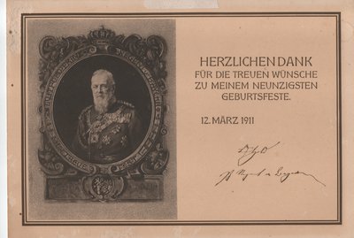 Luitpold Karl Joseph Wilhelm av Bayern av Unbekannter Künstler