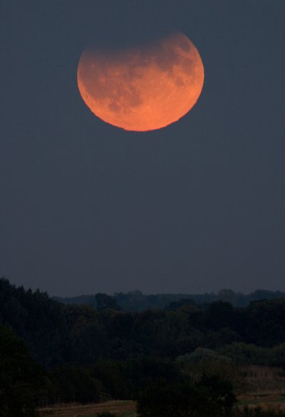 Lunar eclipse, Storbritannien, 7 september 2006 av Unbekannt