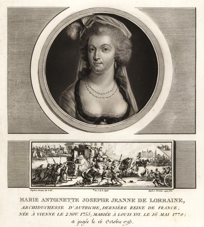 Marie Antoinette, sista drottning av Frankrike av Unbekannt