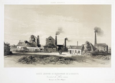 Gruvdrift, Coal De la Cossette Coalmining Company, Belgien av Unbekannt