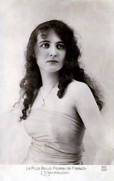 Miss France 1920 (vykort) av Unbekannt