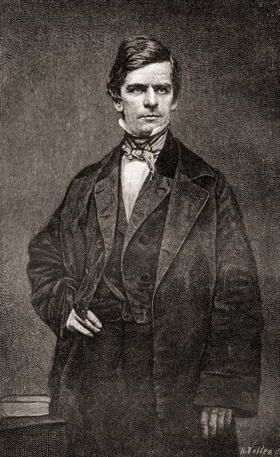 Nathaniel Prentice Banks, från The Century Magazine, publicerad 1887 (gravyr) av Unbekannt