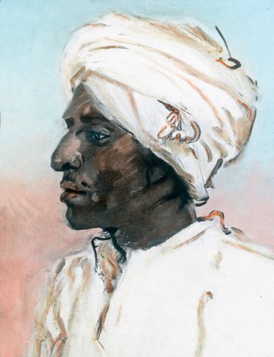 Negro huvud av Unbekannter Künstler