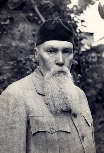 Nicolas Roerich, Naggar, Indien, s.1936-42 (s/v foto) av Unbekannt