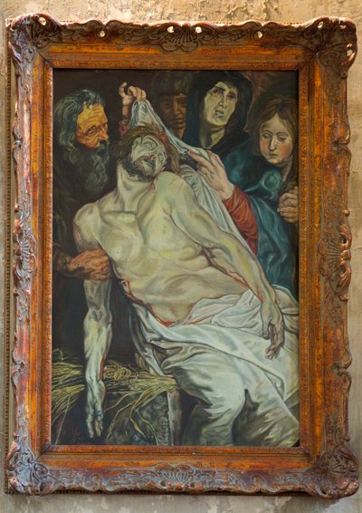 Församlingskyrka (Saint Hermes Parish Church). Interiör. av Unbekannter Künstler