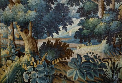 Pfarrkirche (Parochiekerk Sint-Walburga). Wandteppich. von 