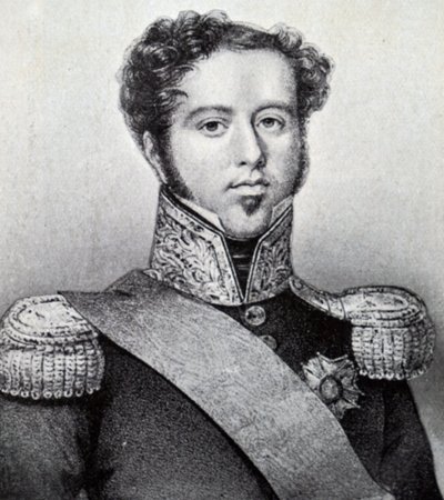Pedro I från Brasilien. av Unbekannt