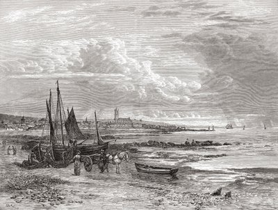Penzance, Cornwall, England i slutet av 1800-talet, från Our Own Country publicerad 1898 av Unbekannt