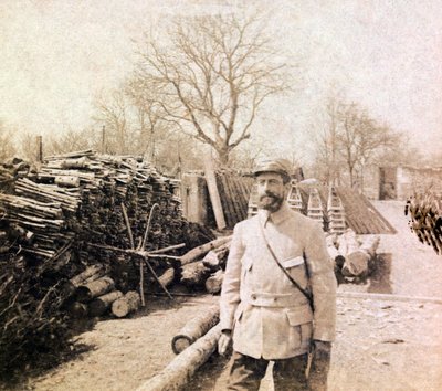 Fotografi från ett personligt album av en infanterilöjtnant under första världskrigets första månader av Unbekannt