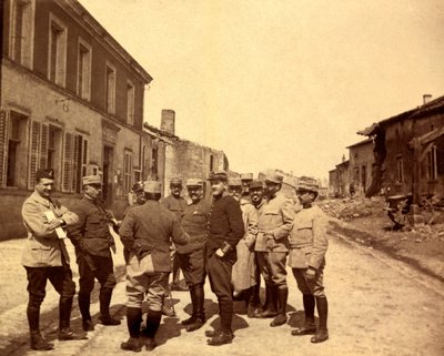 Fotografi från ett personligt album av en infanterilöjtnant under första världskrigets första månader av Unbekannt